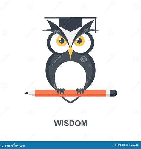 Wisdom Icon Concept Stock Vector Illustration Of Wisdom 131333857