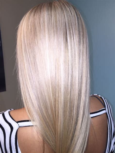 Silver Platinum Blonde Bright Hair Colors Long Hair