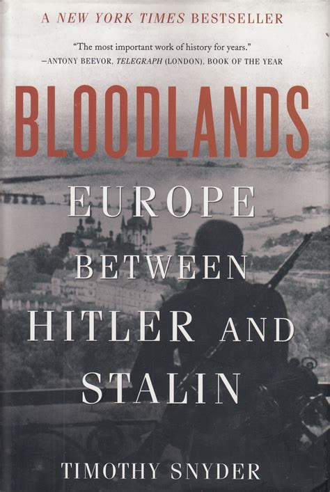 Få Bloodlands Europe between Hitler and Stalin af Snyder Timothy