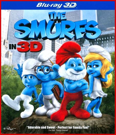 Customer Reviews The Smurfs In 3d 3 Discs 3d Blu Raydvd