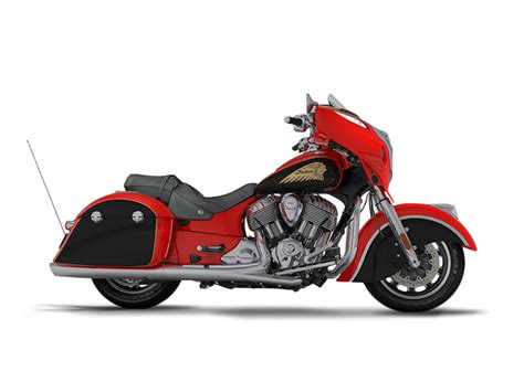 Indian Motorcycle Chieftain Wildfire Red Over Thunder Black Motorcycles