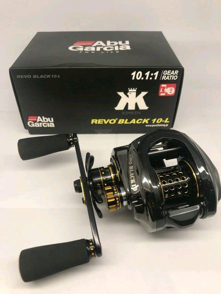 Jual Abu Garcia Revo Black L Bait Casting Reel Left Handle Di Lapak