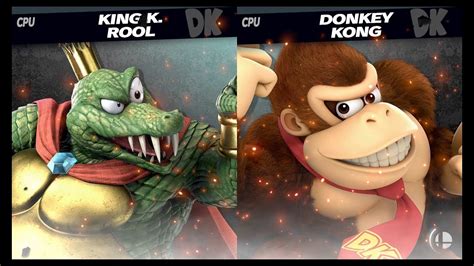 Donkey Kong Vs King K Rool Smash Galandrina