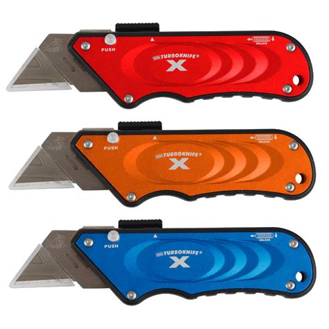 Olympia Tools 3pc Turboknife X Utility Knife Set