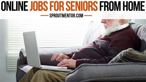 30 Part Time Jobs For Seniors Above 60 With Images Work From Home Jobs Online Jobs From