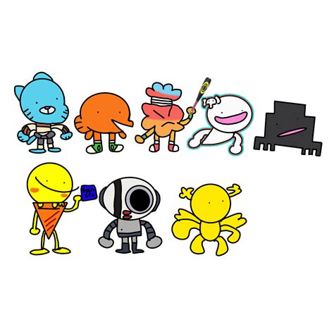 I Drew Some Tawog Characters Into The Terminal Montage Style Rgumball