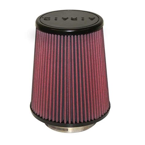 Airaid 700 457 Synthaflow Air Filter Red 7in Tall Tapered Conical