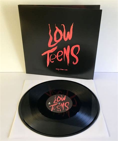 Every Time I Die Low Teens Lp Vinyl Record With Gatefold Cover