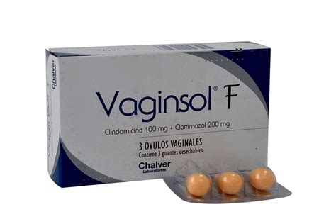 Comprar Vaginsol F Caja 3 Óvulos Vaginales En Farmalisto Colombia