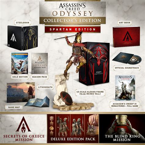 Buy Assassins Creed Odyssey Spartan Collectors Edition For Ps4