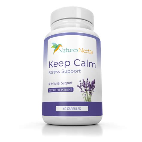 Natural Stress And Anxiety Relief Supplement Natures Nectar Limited