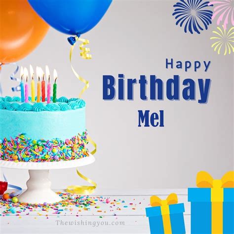 100 Hd Happy Birthday Mel Cake Images And Shayari