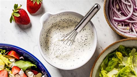 Creamy Poppy Seed Dressing Recipe Healthy Foolproof Living
