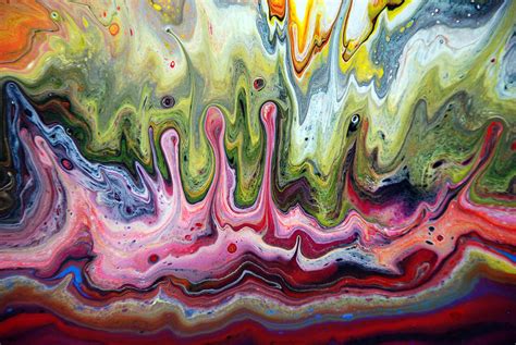 Fluid Splash Abstract Painting By Mark Chadwick On Deviantart