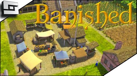 Market Stuff And Things Banished Gameplay E7 Sl1pg8r Youtube