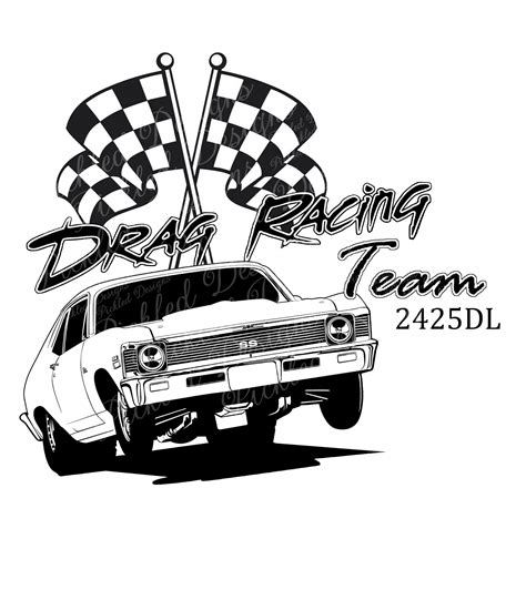 Drag Racing Sticker Ubicaciondepersonascdmxgobmx