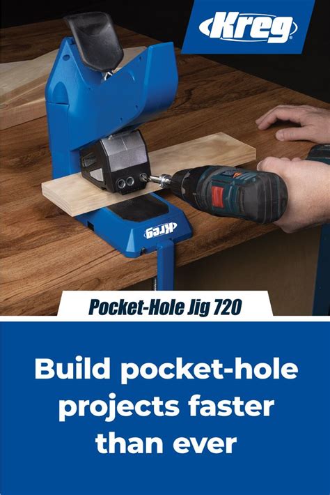 Kreg Pocket Hole Jig® 720 Pocket Hole Joinery Kreg Pocket Hole Jig