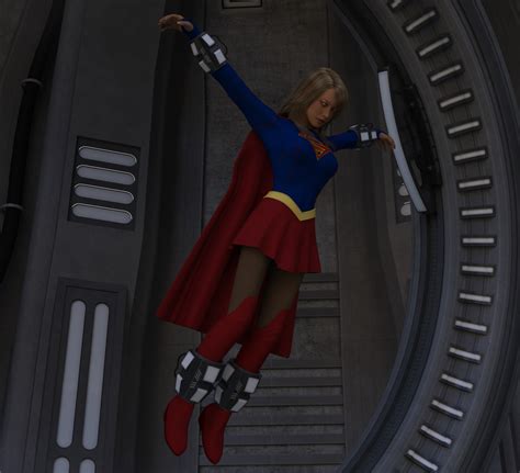 Artstation Supergirl Captured And Contained
