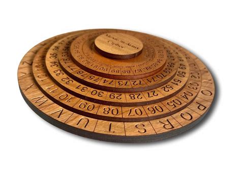 Mexican Army Cipher Disks Encryption Wheels Historical Etsy