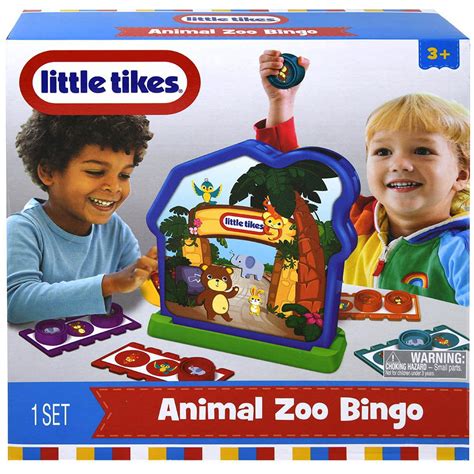 Little Tikes Animal Zoo Bingo Multi Player Kids Game