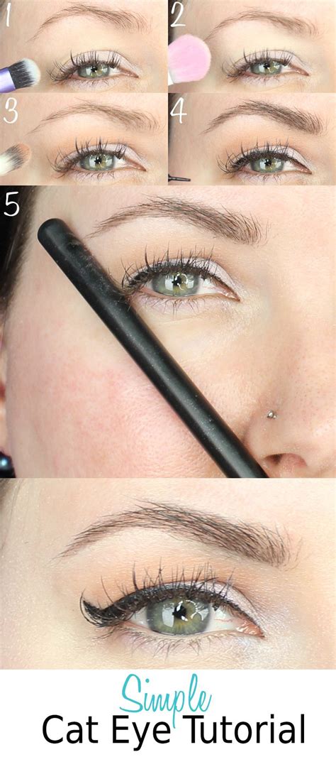 Simple Cat Eye Tutorial For Hooded Eyes Try This Hack For Cat Eye