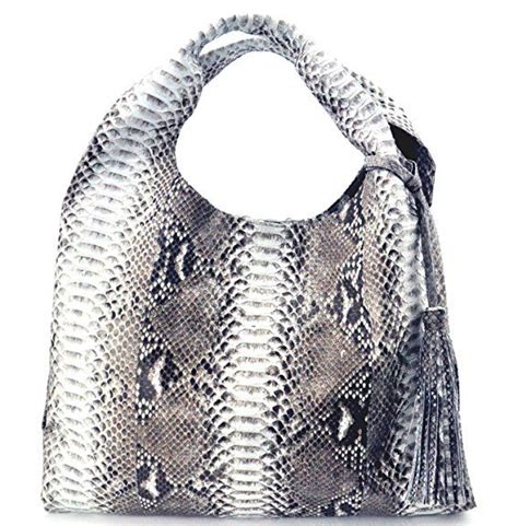 Genuine Snakeskin Python Hobo Handbag Hobo Handbags Hobo Handbag