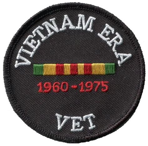 Vietnam Era Veteran Patch Usa United States Military Badge Etsy In