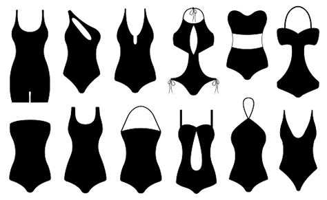 illustration of different swimsuits stock illustration download image now istock