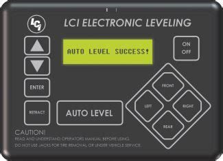 Lippert 4 point leveling system. Lippert Ground Control 3.0 Electric 5th Wheel RV Leveling ...