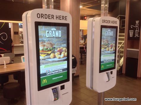 Mcdonalds Touch Screen Order And Collect Kiosk Demo