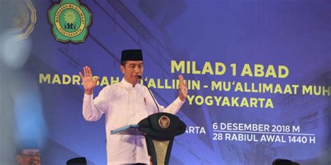 Jokowi Muhammadiyah Konsisten Lahirkan Tokoh Perubahan