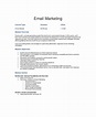FREE 12+ Email Marketing Samples in PDF | MS Word | PSD
