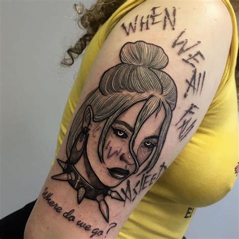 Billie Eilish Tattoos Armpodcast Personal