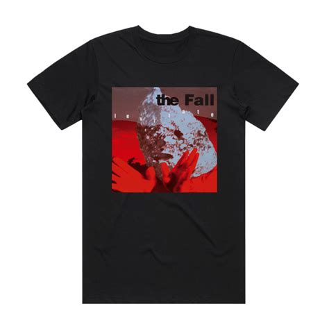 The Fall Levitate Album Cover T Shirt Black Album Cover T Shirts