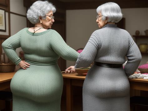 Make Photo K Grandma Wide Hips Big Hips Gles Knitting