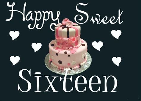 Happy birthday to my sweet 16 young girl. Cute Happy 16th Birthday Wishes | WishesGreeting