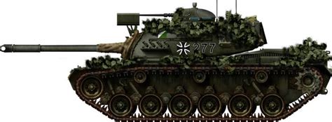 M48 Patton Main Battle Tank 1955 Usa Around 12 000 Built War