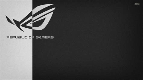 Download Asus Rog Image For Free Wallpaper Rog Black And White