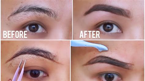 How To Pluck Your Brows The Right Way At Home Eyebrow Routine