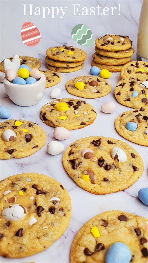 Easter Chocolate Chip Cookies The Salt And Sweet Kitchen Recipe In