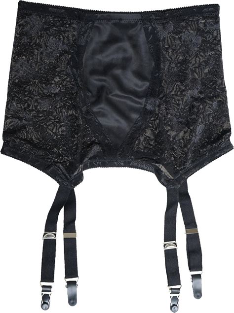 tvrtyle black white vintage 4 wide strap metal clip sexy women s garter belts for stockings 2x