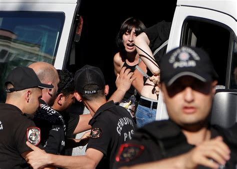 Turkish Police Teargas Pride March In Ankara Detain 36