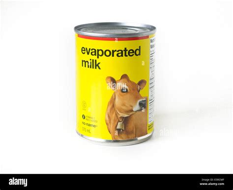 Evaporated Milk No Name Brand Canned Food Stock Photo Alamy