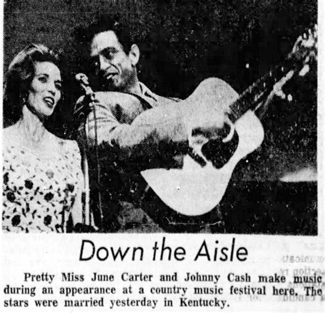 Johnny Cash And June Carter Get Married 1968 Click Americana