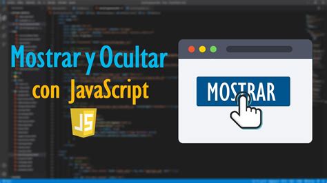 Mostrar Y Ocultar Contenido Con Javascript Youtube