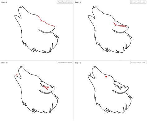 How To Draw A Wolf For Kids How To Draw Wolves Animal Drawings Images