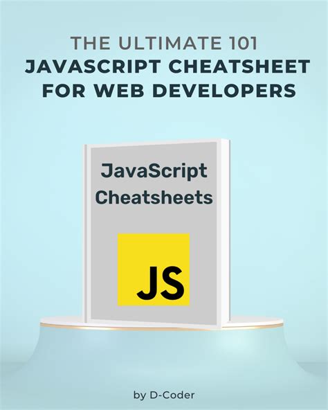 The Ultimate Javascript Cheatsheet For Web Developers