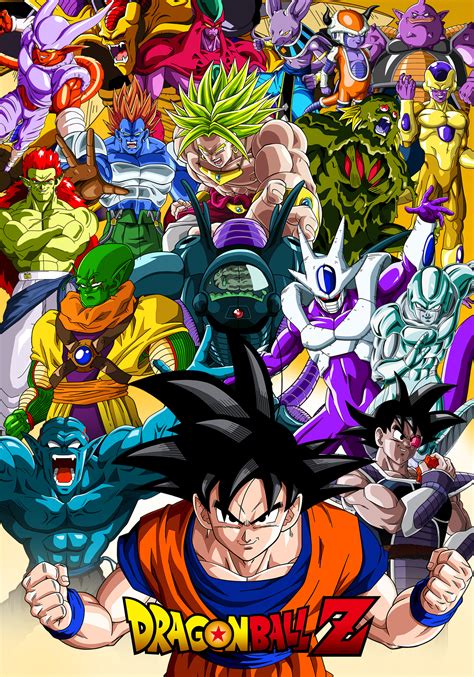 Dragon ball z continues the adventures of goku, who, along with his companions, defend the earth against villains ranging from aliens (frieza), androids. Dragon Ball Z Movies Collection - Posters — The Movie Database (TMDb)