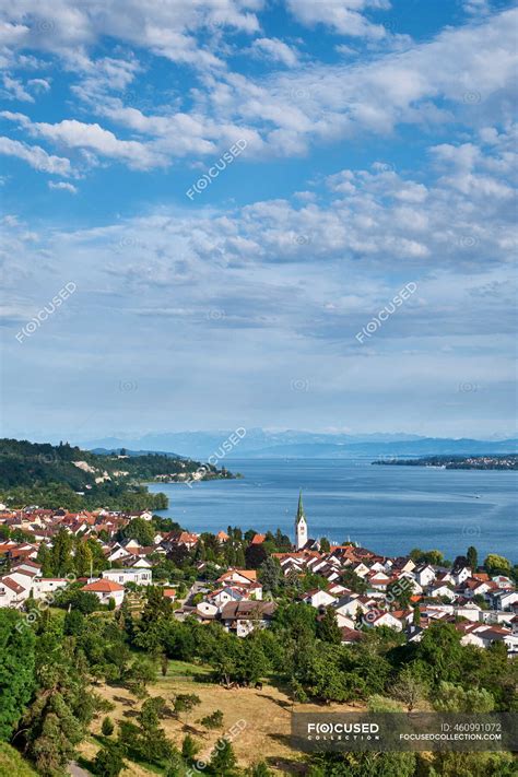View Over Sipplingen And Lake Constance Germany — Townscape Tower
