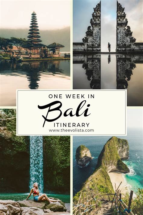 The Ultimate 7 Day Bali Itinerary The Evolista Bali Itinerary Asia